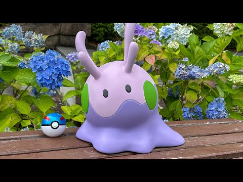 【粘土】梅雨時期のヌメラ作りました Making Goomy「Life-size」【ポケモン】/ Pokémon Clay Art