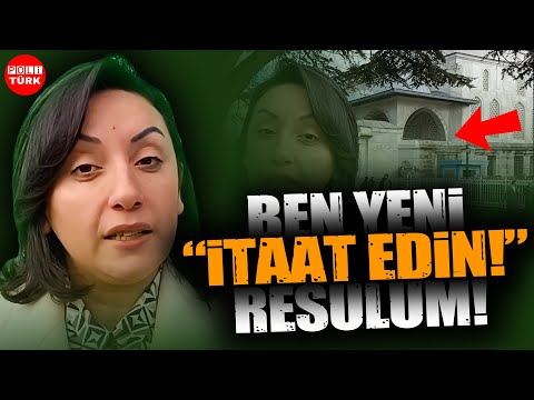 Atatürk'e Söven Şeriatçı Kadın Avukat Cami Önünde Peygamberliğini İlan Etti!