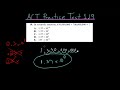 Scientific Notation and Operations