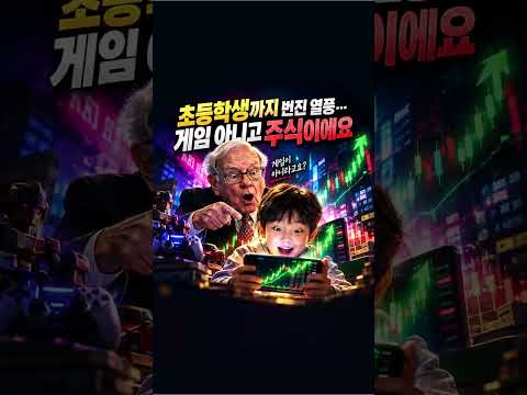 초등학생까지 번진 열풍…게임 아니고 주식이에요 #코스피 #투자 #경제뉴스 #주식 #sk하이닉스 #삼성전자 #비트코인 #반도체 #<strong>주식공부</strong> #오늘의증시