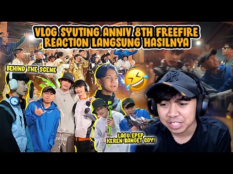 VLOG BTS SYUTING ANNIV FF 8TAHUN & REACTION LANGSUNG VIDEO JADINYA