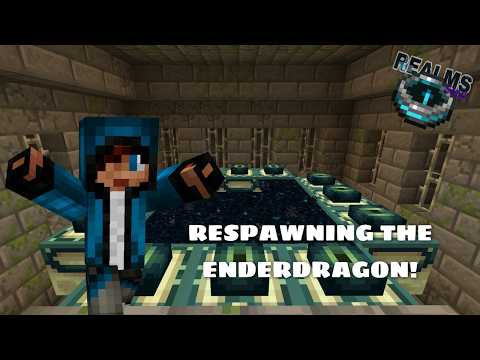 RESPAWNING THE ENDERDRAGON... ON THE REALMS SMP! (Realms SMP)
