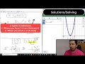 Solving Algebra 1 STAAR Problems with Desmos