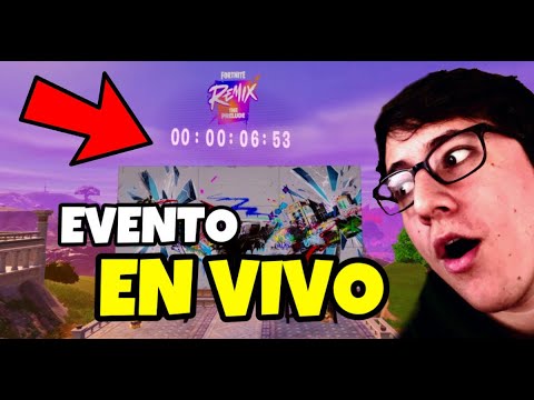 EVENTO FINAL REMIX: PRELUDIO EN FORTNITE CAPITULO 5 TEMPORADA 4! - EN VIVO! LA TEMPORADA OG REGRESA!
