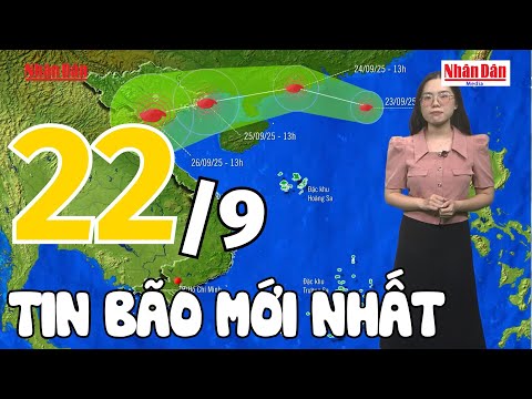 Dự báo thời tiết tối hôm nay và ngày mai 22/9 | Dự báo thời tiết đêm nay mới nhất | Báo Nhân Dân