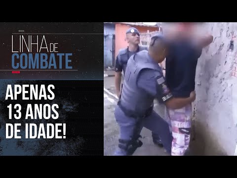 MENORES APREENDIDOS: A VIDA DO CRIME SEDUZ DESDE CEDO, MAS NÃO COMPENSA | COMPILADO LINHA DE COMBATE