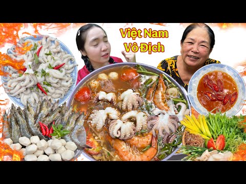 Ăn Mừng Chiến Thắng Việt Nam Vs Thái Lan Bằng Nồi Lẩu Thái Hải Sản Chua Cay Quá Đã Lun