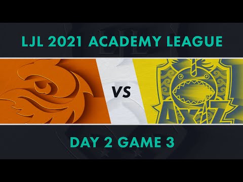 V3.A vs AXZ.A｜LJL 2021 Academy League Day 2 Game 3