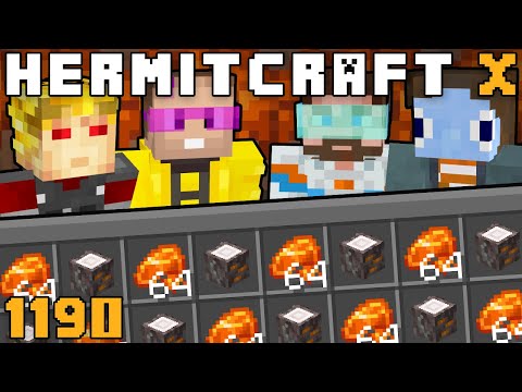 Resin Farm & Creaking Prank | Hermitcraft X 1190