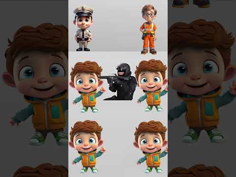 कौन से बच्चे चोर हैं🧟👺~ mini wood toy - woodworking art skills / wood / hand crafts / #short