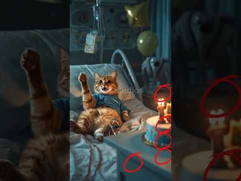 #happybirthday #funny #kitten #animalintelligence #kucing #cute #cat #cake #aicats #shorts #short #o