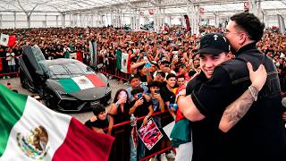 VOLVÍ A MÉXICO Y SORPRENDÍ A MANUEL RIVERA EN SU EVENTO CON NUEVO LAMBORGHINI || ALFREDO VALENZUELA