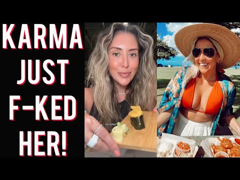 ‘Glamorous’ food influencer ATTACKS restaurant over TRUMP hat! BACKFIRES on woke liberal woman!