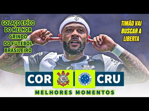 GOLAÇO DE DEPAY NA ARENA ! Corinthians x Cruzeiro - Melhores Momentos I Brasileirão 2024