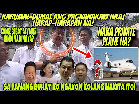 TRENDING NA! KARUMALDUMAL ITO! CONG. ALVAREZ DI KINAYA! HARAPANG PAG NANAKAW? NAKA PRIVATE PLANE PA