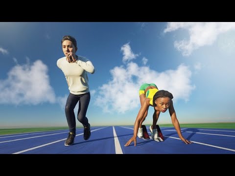 Regular Guy VS Fastest Woman