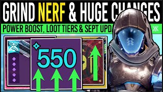 Destiny 2: BIG POWER CHANGES & TIER BUFFS! Roadmap UPDATE, Portal Changes, Ash & Iron, DLC Reveal