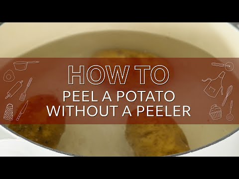 How to Peel Potatoes without a Peeler I Test Kitchen Tips