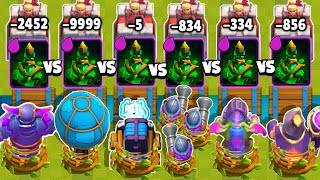 DAÑO DE TODAS LAS CARTAS vs ENREDADERA | NUEVO HECHIZO | CLASH ROYALE