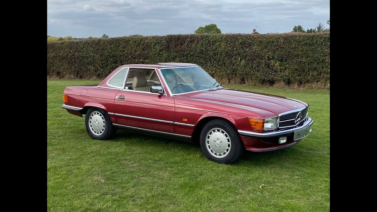 Video preview of Mercedes-Benz 420 SL (1989)