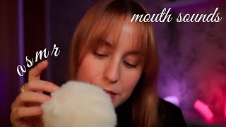 asmr 🎧 MOUTH SOUNDS relajantes y jugosos CERCA del MICRO ✨ (te dormirás 100%)