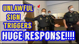 "YOU'RE WRONG NOW GET OUT!!!" PROBATION REDWOOD CITY FIRST AMENDMENT