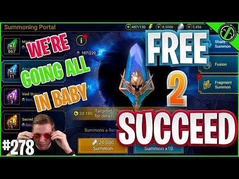 I'm Honestly Scared Of These Shards... Do We Ruin The F2P Today??? | Free 2 Succeed - EPISODE 278