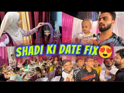 Shadi Ki Date Fix Ho Gayi😍✨Hamare Ghar Mein Hua Function😊