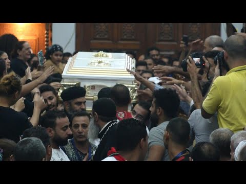 Egyptians mourn 41 killed in Cairo Coptic church fire | AFP