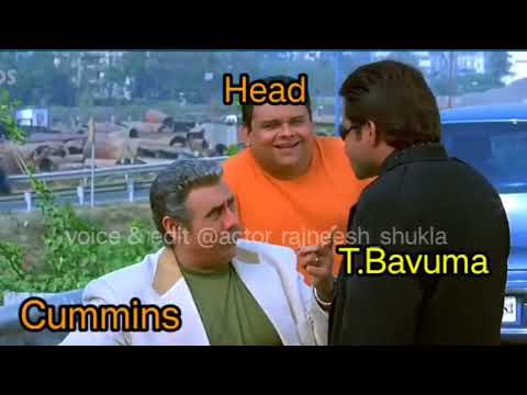 Australia vs south africa WTC final funny dubbing 🤣 | Temba Bavuma | Aden Markam|