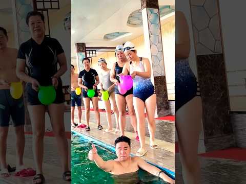 Swimming Pool 👙 🥽 Swimming Cap 🤪😚✌️#shorts #swimming #fitness #flyboard #bluesilver #waterpark