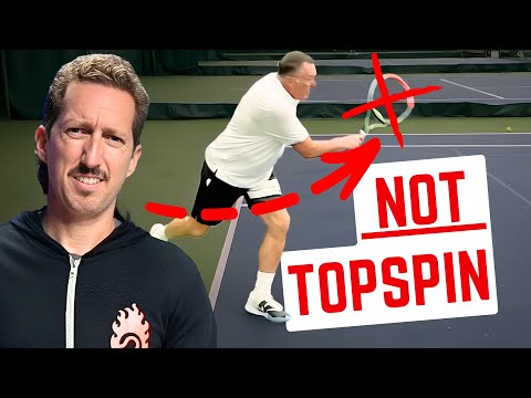 You’re NOT Hitting Topspin (Even If It Feels Like You Are)