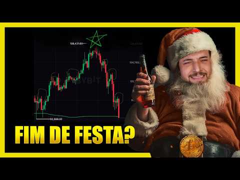 BITCOIN EM FIM DE FESTA? ANÁLISE COMPLETA DESSA QUEDA 👀