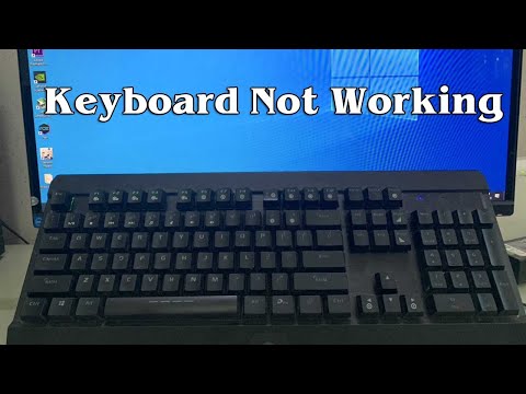 keyboard stops working after login