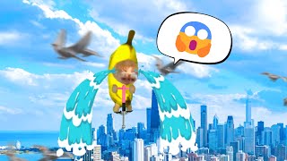 Banana Cat Can't Come Down😹🍌[FULL EPISODE]