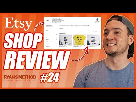 Etsy Shop Review #24: Graphic T-Shirt Shop 👕