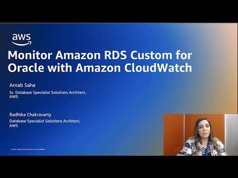 Monitor Amazon RDS Custom for Oracle using Amazon CloudWatch | Amazon Web Services