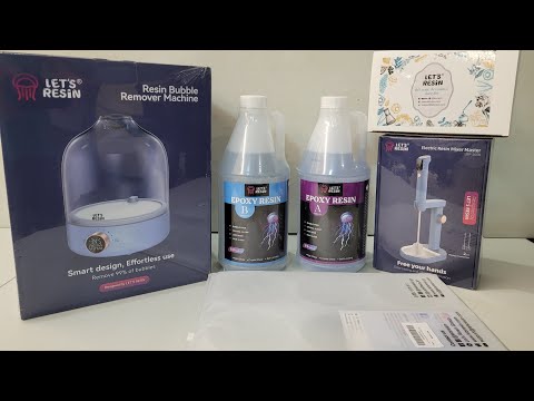 Let's Resin  Resin Mixer and Vacuum Chamber