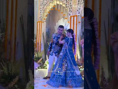 Couple Romantic Radha Rani Dance at their Haldi | Wedding Dance | Divine | Couple Goals | True Love