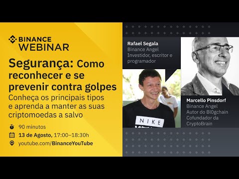 Binance Webinar em Português #8: Segurança: Como reconhecer e prevenir golpes