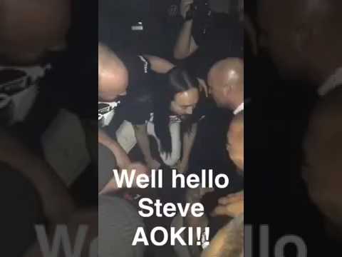 Snapchat day 2 - Steve Aoki at Hakkasan!