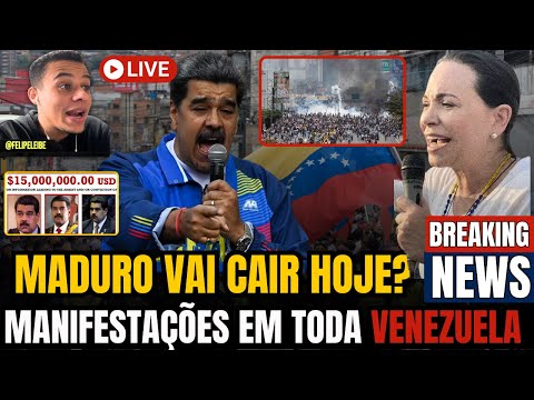 🔴 AO VIVO: O PAÍS ESTÁ NAS RUAS - A VENEZUELA É CONTRA MADURO! | #venezuela #venezuelaaovivo