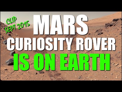 MARS Rover is NOT on Mars - It's on Devon Island (Sept 2015)