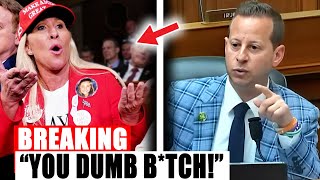 Marjorie Taylor Greene SURPRISED Jared Moskowitz DROP The Truth BOMB In Hearing