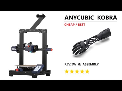 New Anycubic Kobra 3D Printer - Test & Review