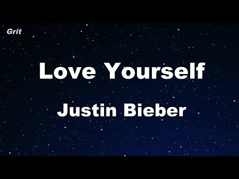 Love Yourself – Justin Bieber Karaoke 【With Guide Melody】 Instrumental