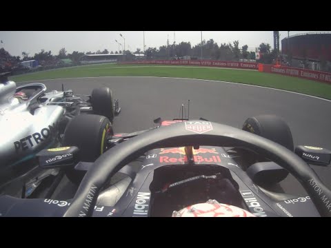 Hamilton And Verstappen Tangle At The Start | 2019 Mexican Grand Prix