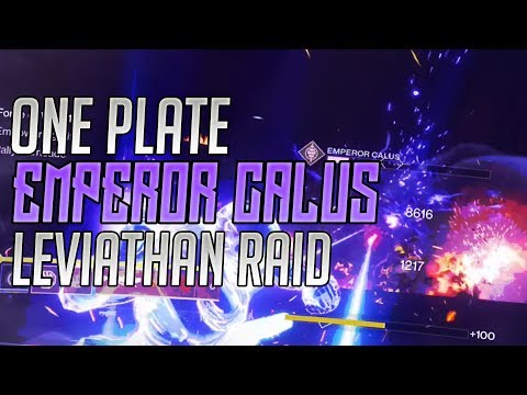 Destiny 2 - WORLDS FASTEST CALUS KILL! (ONE PLATE!) BY ROUTE