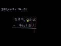 Subtraction Using the Standard Algorithm