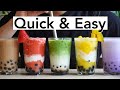 Bubble Tea Ingredients and Preparation
